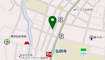 POLA 弘明寺中央の地図画像