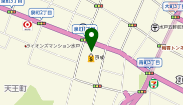 POLA 京成百貨店の地図画像