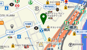 POLA 横浜タカシマヤの地図画像