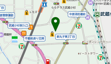 POLA イセタンミラー グランツリー武蔵小杉店の地図画像
