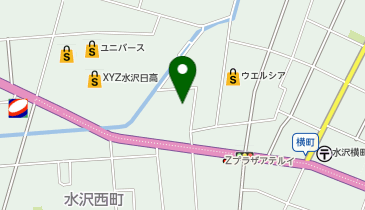 POLA 水沢の地図画像