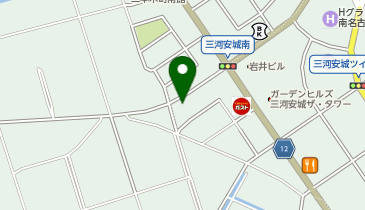 POLA THE BEAUTY 三河安城店の地図画像