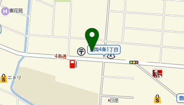 POLA THE BEAUTY 旭川豊岡店の地図画像