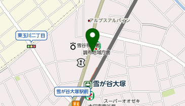 POLA THE BEAUTY 雪が谷店の地図画像