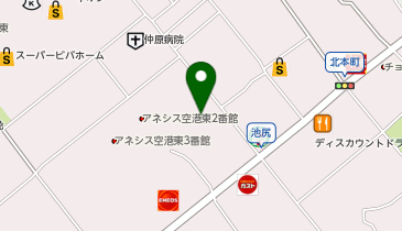POLA 空港東の地図画像