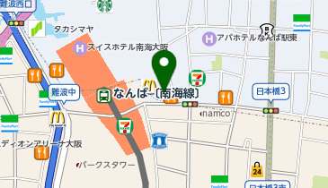 POLA S1 なんば千日前の地図画像