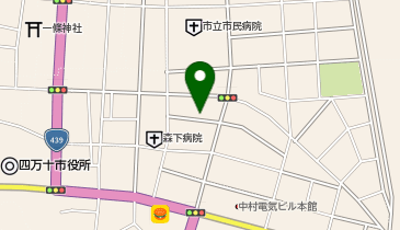 POLA 中村の地図画像