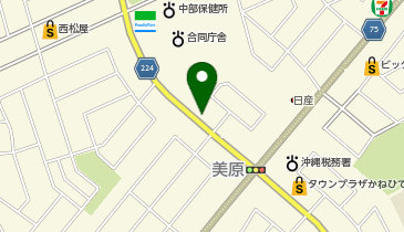 POLA THE BEAUTY 沖縄店の地図画像