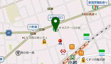 POLA 小岩の地図画像