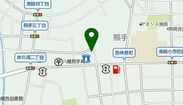 POLA 八幡西の地図画像