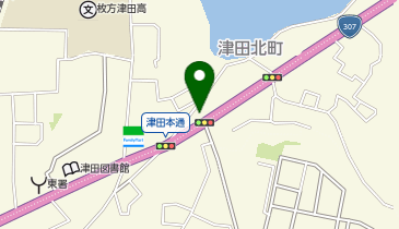POLA THE BEAUTY 枚方津田店の地図画像
