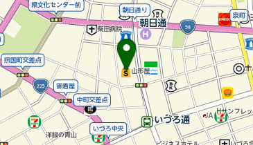 POLA 山形屋の地図画像