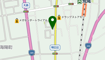 POLA THE BEAUTY 荒尾店の地図画像