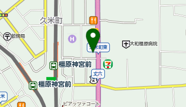 POLA 橿原神宮前店..の地図画像