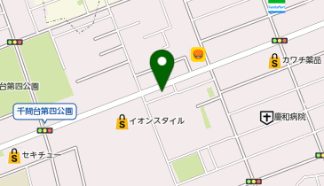 POLA せんげん台の地図画像