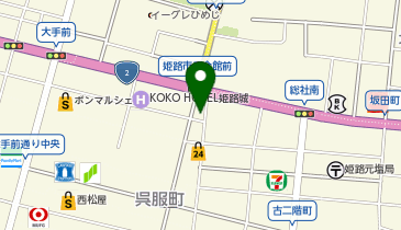 POLA 姫路駅前の地図画像