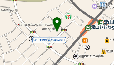 POLA 流山おおたかの森駅前の地図画像