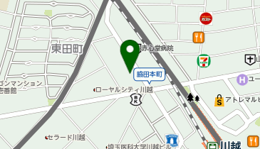 POLA 川越西口の地図画像