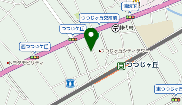 POLA つつじケ丘の地図画像
