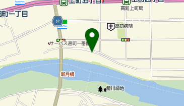 POLA 上町の地図画像