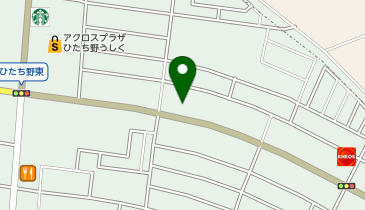 POLA THE BEAUTY ひたち野うしく店の地図画像
