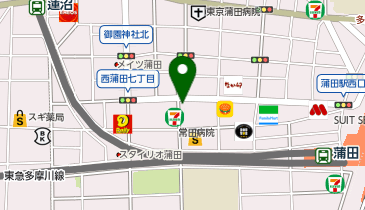 POLA THE BEAUTY 蒲田店の地図画像