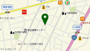 POLA 白銀の地図画像