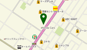 POLA THE BEAUTY 茂原店の地図画像