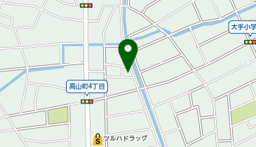 POLA 高山町の地図画像