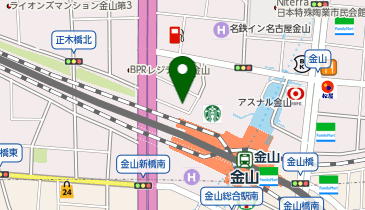 POLA 金山の地図画像