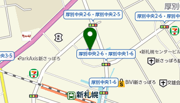 POLA ホテルエミシア札幌の地図画像
