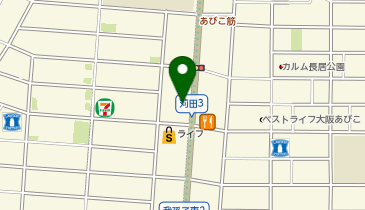 POLA 笑美 あびこの地図画像