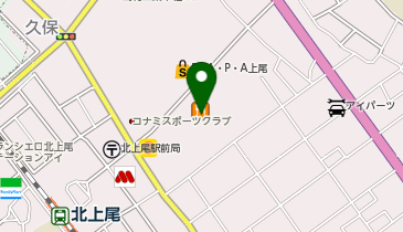 POLA THE BEAUTY PAPA上尾店の地図画像
