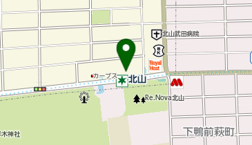 POLA THE BEAUTY 北山店の地図画像