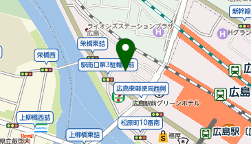 POLA 広島駅南口の地図画像