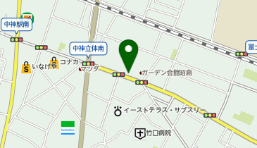 POLA THE BEAUTY 東中神店の地図画像