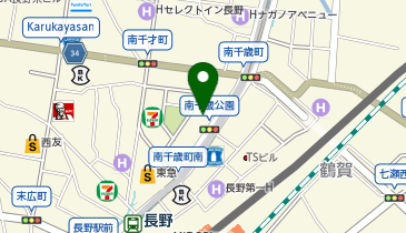 POLA THE BEAUTY 長野駅前店の地図画像