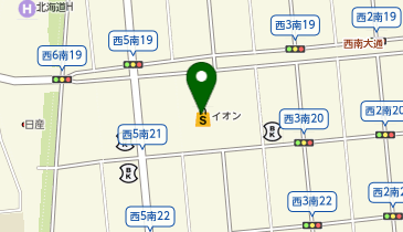 POLA my cosmetic house CURE イオン帯広店の地図画像
