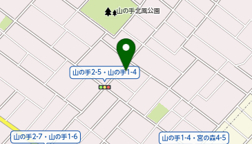 POLA 山の手の地図画像