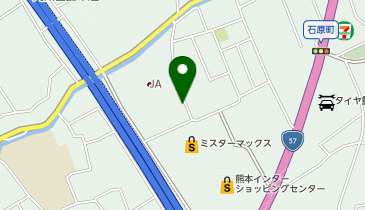 POLA 熊本インターの地図画像