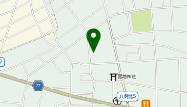 POLA 岐南八剣の地図画像