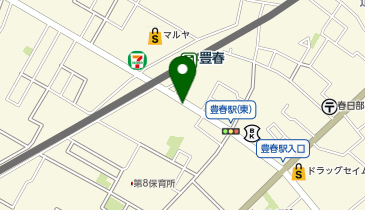 POLA 春日部豊春の地図画像