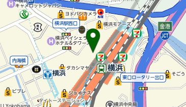 POLA NEWoMan横浜の地図画像