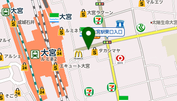 POLA 大宮タカシマヤの地図画像