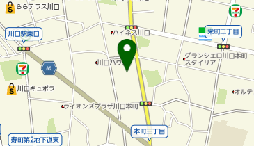 POLA 川口本町の地図画像