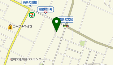 POLA 高鍋の地図画像