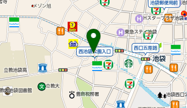 POLA THE BEAUTY 池袋西口店の地図画像