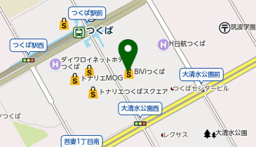 POLA THE BEAUTY BiViつくば店の地図画像