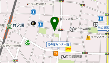POLA THE BEAUTY 竹の塚店の地図画像