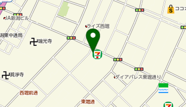 POLA ふるまちモールの地図画像